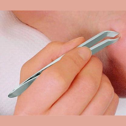 Ruck cuticle nippers with tweezer handle – sterilisable