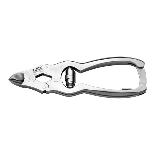 RUCK double-lever nail nippers with slightly arched cutting surface