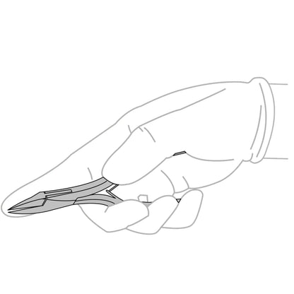 Pince d'angle RUCK avec longueur de lame de 15 mm pour la podologie – vue 3