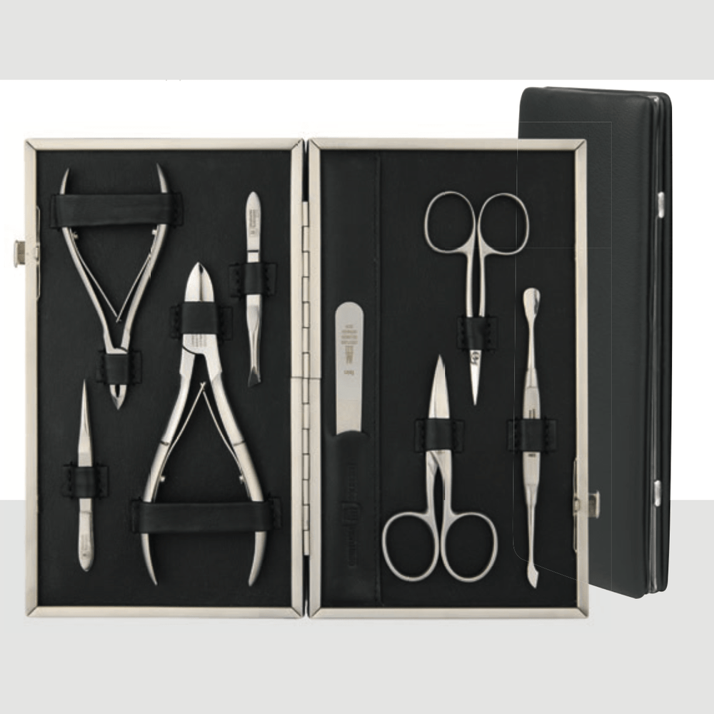 Frame case 2 nippers, 2 MANUFAKT scissors