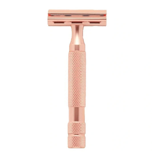 Rockwell Rasierer 2C Sicherheitsrasierer – Roségold – Rostfreier Edelstahl