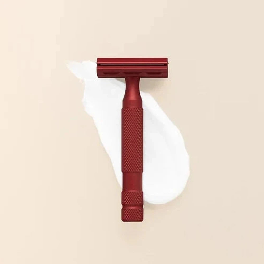 Rockwell Razors 6S safety razor in red, wet razor made of pure stainless steel – view 2