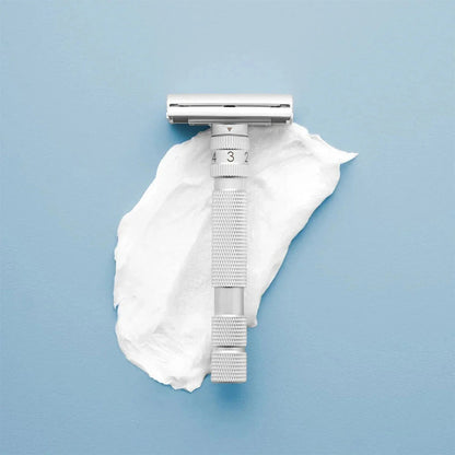 Rockwell Razors T2 veiligheidsscheermes geborsteld chroom – Lengte 10,5 cm