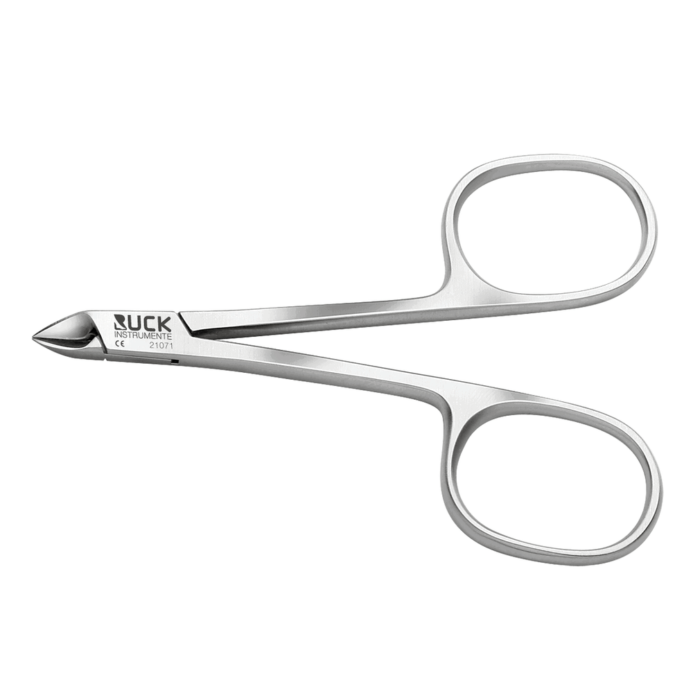 Cążki do skórek RUCK prosta krawędź tnąca 9 mm 8,5 cm