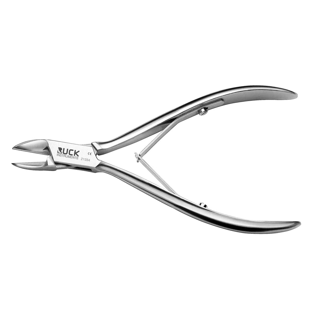 Tronchese per unghie e angoli RUCK, 13 cm, inossidabile opaco con punte arrotondate