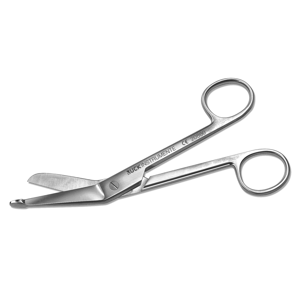 Ciseaux à pansement RUCK avec protège-pointe 14 cm