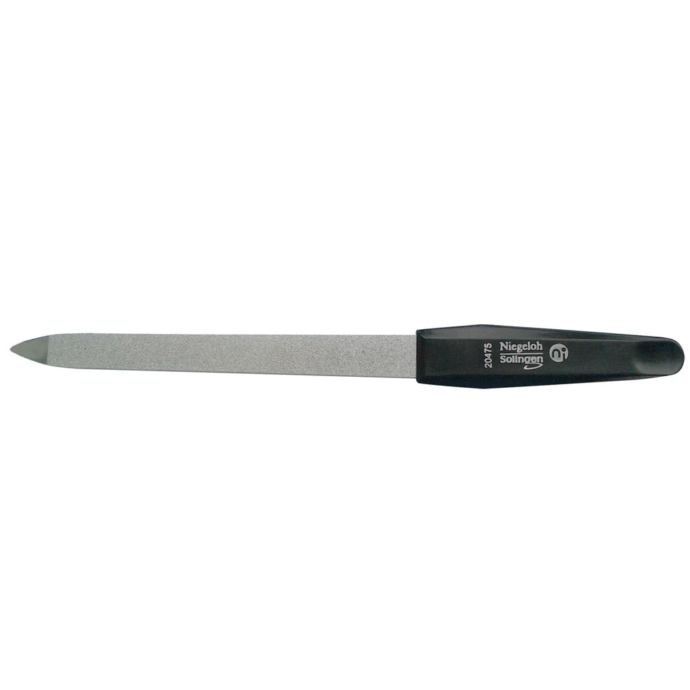 Sapphire file, black, 17.5 cm