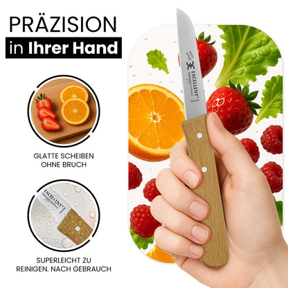 Cuchillo de cocina de Solingen - hoja recta – Longitud 7 cm, vista 6