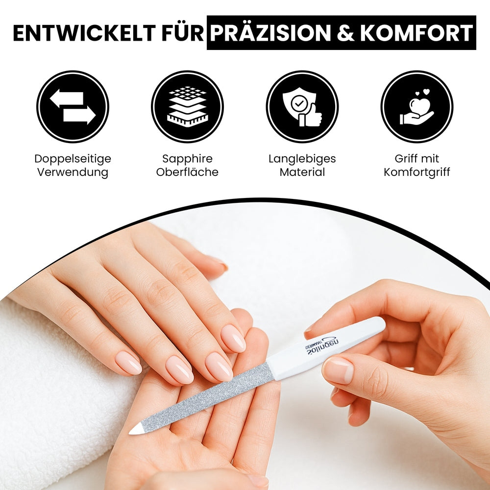 Saphirfeile aus Solingen für Finger- und Fußnägel – Ansicht 8