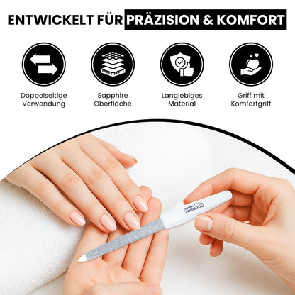 Saphirfeile aus Solingen für Finger- und Fußnägel – Ansicht 8