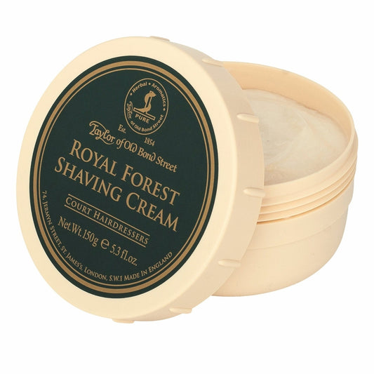 Taylor of Old Bond Street Royal Forest scheercrème in pot 150 g