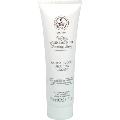 Taylor of Old Bond Street Sandelholz Rasiercreme Tube – Nassrasur