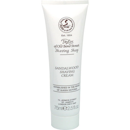 Taylor of Old Bond Street Sandelhout Scheercrème Tube – Natscheren