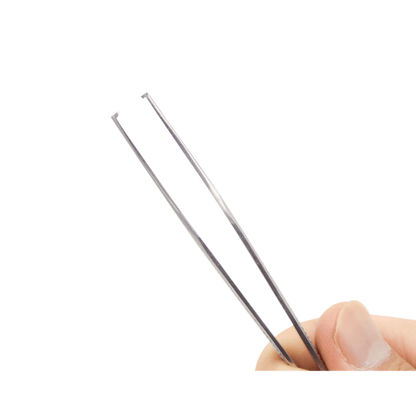 Universal precision tweezers – knurled & non-slip – Stainless steel, view 3