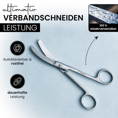 Verbandschaar gebogen snijblad – Geneeskunde
