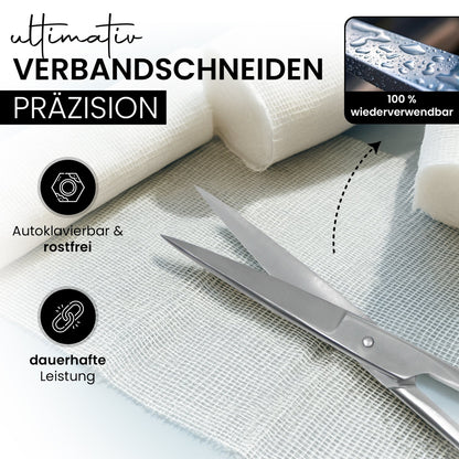 Verbandschaar met spitse snijkant – Roestvrij staal, aanzicht 4