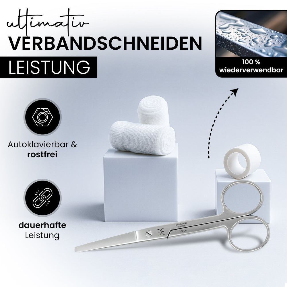 Verbandschaar stompe snijkant – Geneeskunde