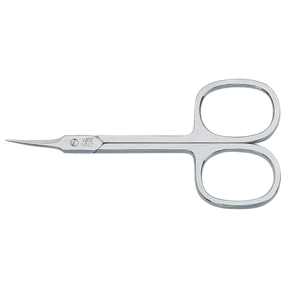 YES Solingen cuticle scissors tower tip – Special steel, nickel-plated