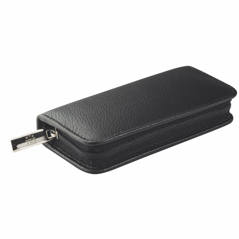 YES Solingen manicure zip case black 5-piece – Steel (instruments), leather (case), view 3