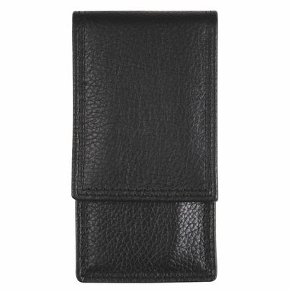 YES Solingen manicure pocket case black 3-piece – Nickel-plated steel (instruments), leather (case), view 2