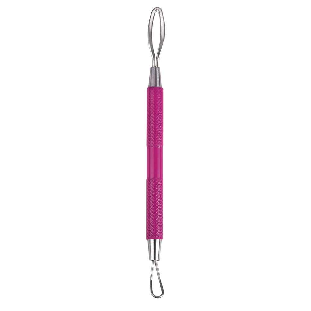 YES Solingen blackhead remover inox comedone loop coloured – Length 9.5 cm