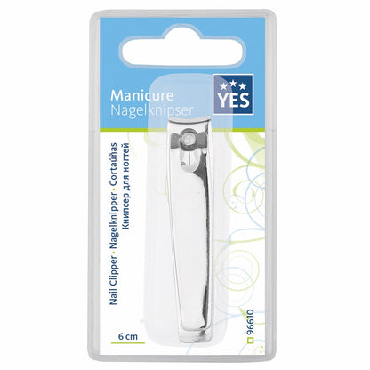 YES Solingen nail clippers with file – Length 6 cm