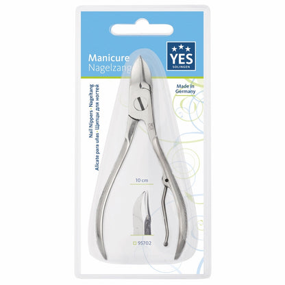 Alicate de uñas YES Solingen pequeño – Longitud 10 cm
