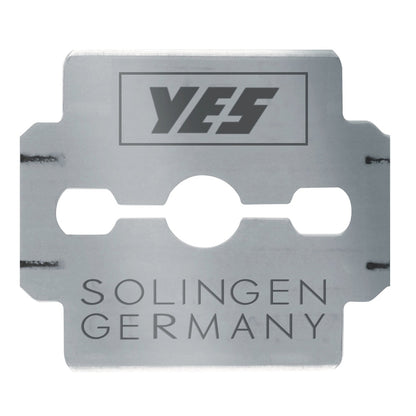 Paquete YES Solingen de 10 cuchillas para cepillo – Acero especial
