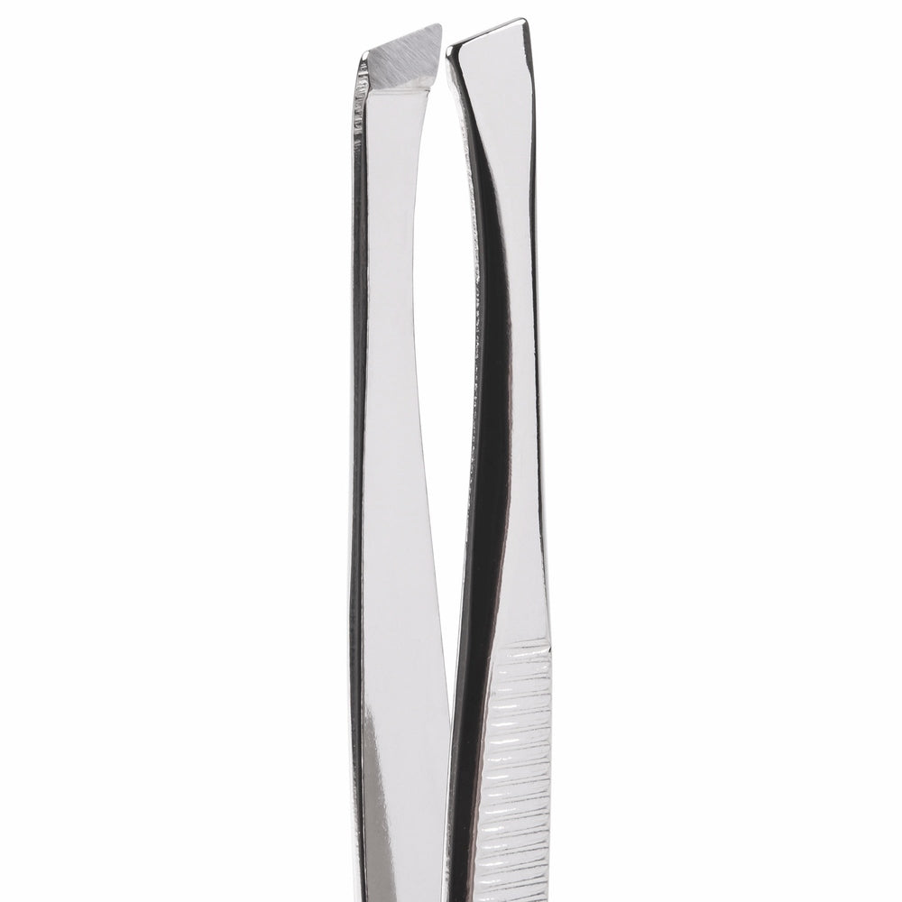 Pinza YES Solingen oblicua grande – Acero especial, niquelado
