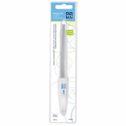 YES Solingen sapphire shaping file curved – Length 18 cm