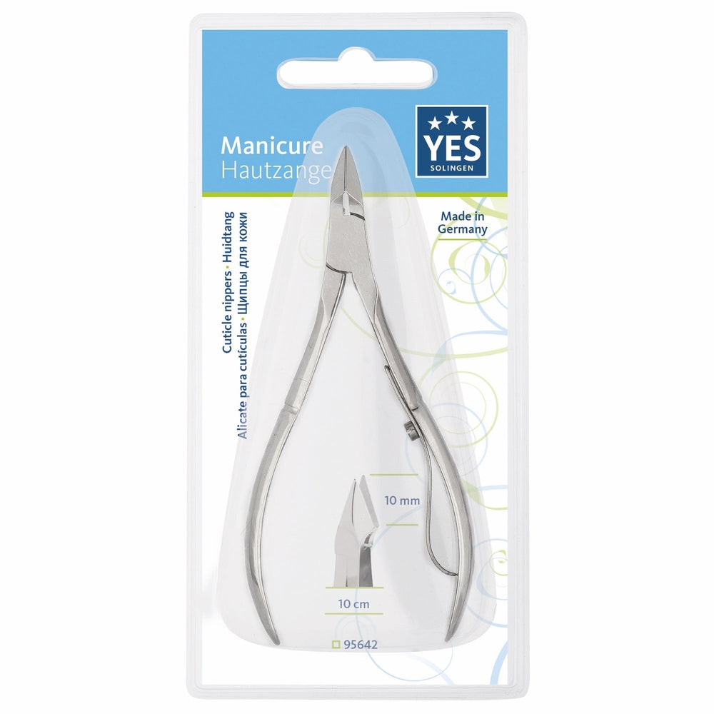 Alicate de cutículas YES Solingen filo largo – Longitud 10 cm, vista 2