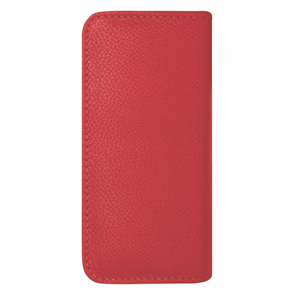 Etui do manicure na zamek YES Solingen czerwone 5-częściowe – Stal (narzędzia), skóra (etui), widok 2