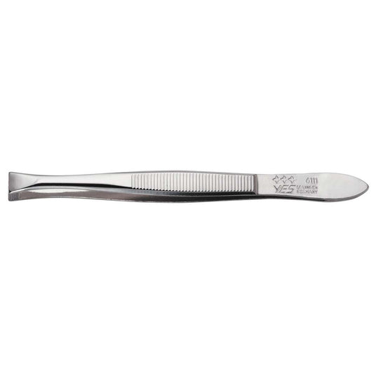 Pinzetta YES Solingen dritta grande – Acciaio speciale, nichelato