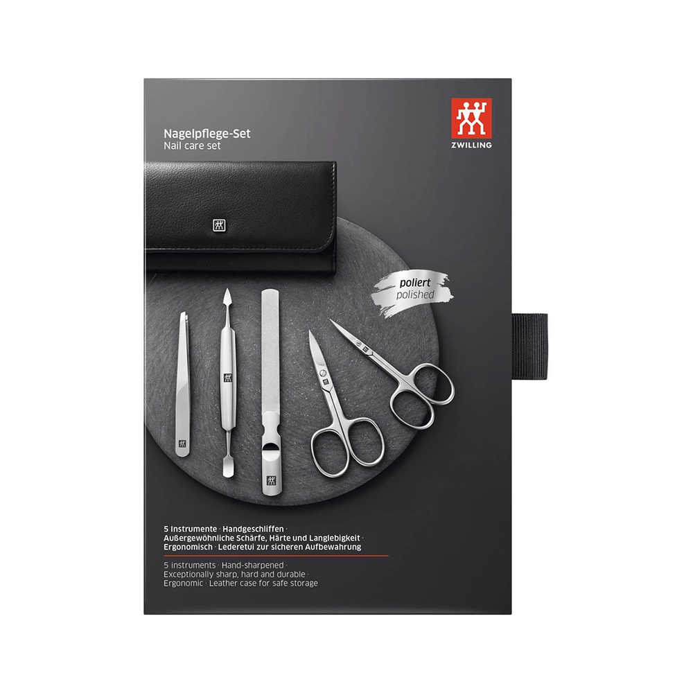 Set manicure ZWILLING Classic Inox con strumenti in acciaio inox lucidato – vista 4