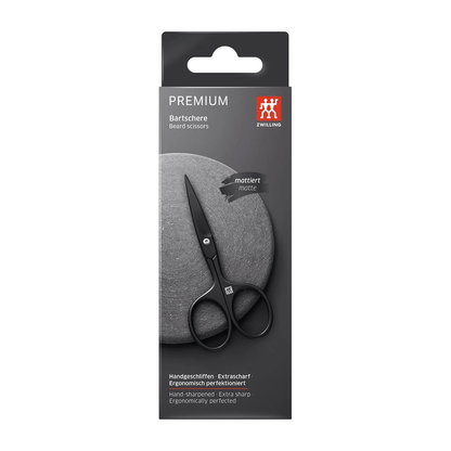 ZWILLING premium beard scissors made of stainless steel black – Hair care