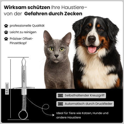 Pince à tiques avec étrier de maintien pour animaux – Soin des pieds, vue 6