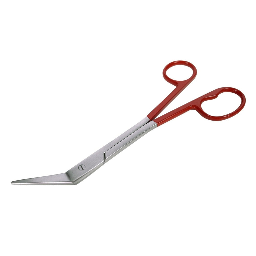 Toenail scissors with angled shanks for easy reach of the toenails – view 5